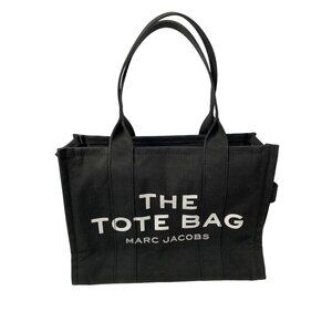 Marc Jacobs Large Canvas Tote Bag EUC Black Travel